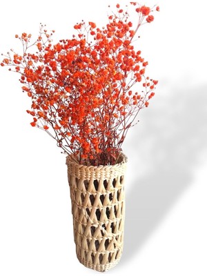 Çok Amaçlı Dekoratif Hasır Vazo