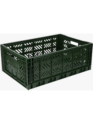 604022 Maxibox Haki Katlanabilir Kasa