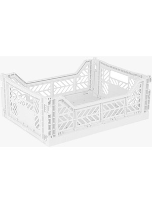 403014 Midibox Beyaz Katlanabilir Kasa