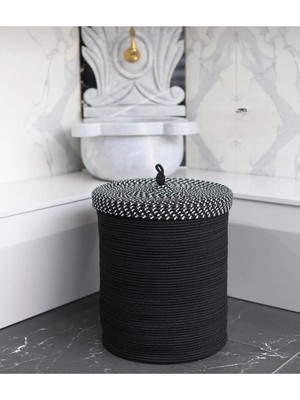 Hasır, Jüt Sepet, Banyo Sepeti, Havlu Sepeti, Kirli Sepeti, Oyuncak Sepeti, Düzenleyici, 40X36