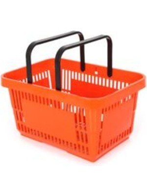 Std 22 Litre Market El Sepeti.1.plastik Alışveriş El Sepeti Klasik