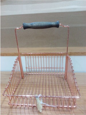 Metal Sepet Rose Gold