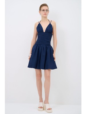 adL Askılı Balon Elbise