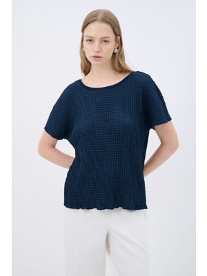 adL Kısa Kollu Bluz