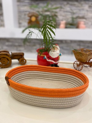 Jüt Sepet Hasır Organizer Ekmeklik Mutfak Sepeti Meyve Sepeti