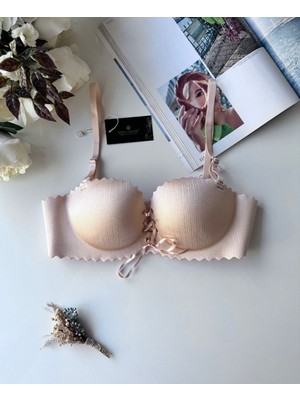 Lady Lazer Kesim Önden Bağlamalı Ithal Push-Up Maximizer Sütyen