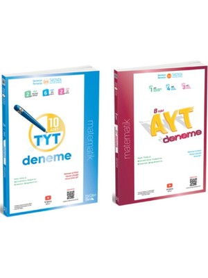 ÜçDörtBeş Yayınları 2025 TYT AYT Matematik Deneme Seti
