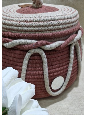 Dekoratif Çok Amaçlı Tasarım Pleksi Aynalı Sepet