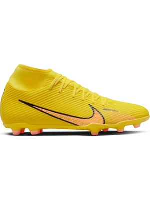 Nike Superfly 9 Club Fg-Mg Erkek Sarı  Krampon Ayakkabı DJJ961-780