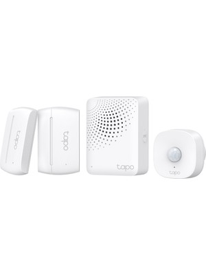 TP-Link Tapo T30 Kıt - Akıllı Ev Sensörleri Başlangıç Kiti, Akıllı Hub, Hareket Sensörü, 2* Kapı/pencere Kontak Sensörü