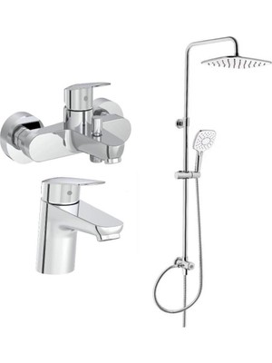 Artema Flow Round Lavabo Banyo Batarya Artema LS20 Joy 3s Robot Duş Takımı A45787
