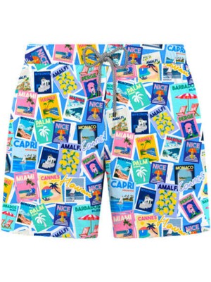 John Frank All Over Mayo Şort Gts JHN.JFSSSWL104_MLT