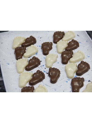 Morpho Effect Group Beyaz Çikolata Dolgulu Bebek Paketi Sütlü Hediyelik Çikolata (250 Gr)