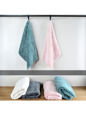 2'li Temizlik Kurulama Bezi - Banyo Mutfak Araç Kurulama Havlusu Mop Bezi 40X40 cm Karışık Renkli