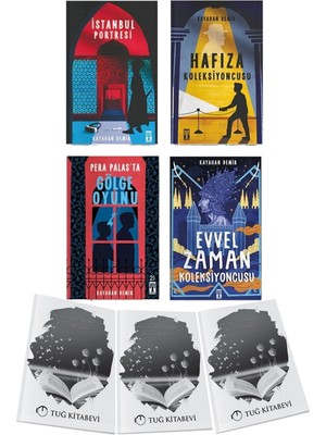 Istanbul Portresi-Hafıza Koleksiyoncusu-Pera Palasta Gölge Oyunu-Evvel Zaman Koleksiyoncusu 4lü Set Kayahan Demir + Hediyeli