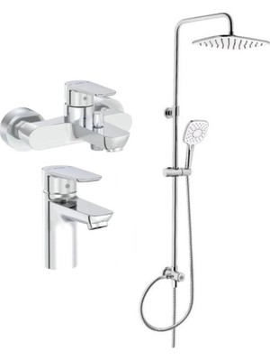 Artema Flow Soft Lavabo Banyo Batarya Artema LS20 Joy 3s Robot Duş Takımı A45787