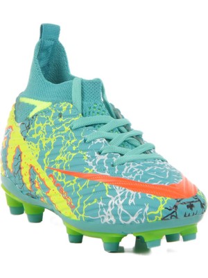 Turkuaz-Sarı Çocuk Krampon Air 565 F