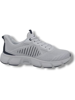 Lescon Meru Flex Erkek Beyaz File Yürüyüş Koşu Spor Ayakkabı