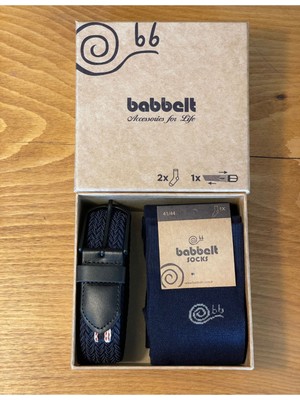 Renkli Hediye Kutusu Kemer ve Çorap