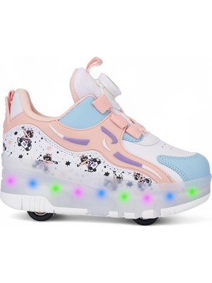 Çocuk Patenli Işıklı Tekerlekli  Spor Ayakkabı & Patenli Rahat Ayakkabı Unisex