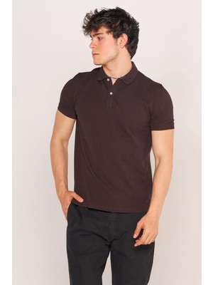 Villager & Son Tshırt M&d 21Y Polo Yaka K.kol Erkek (Kso) Kahve