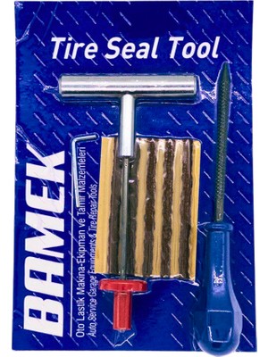 BAMEK Metal Fitil Seti Lastik Tamiri İçin 5'li Set Hafif ve Kullanışlı Araçlar
