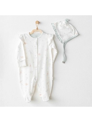 Andywawa AC25510 Love Family Bebek Tulum Takım Ekru