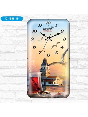 Duvar Saati Kız Kulesi -D-1988-19