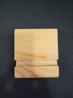 Çocuk Oda Dekorasyon Dikey Yatay Telefon Stand Ahşap El Yapım 1 Adet