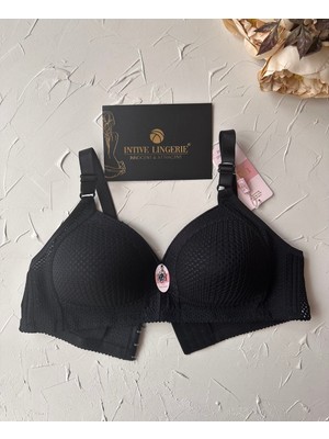Maria Balensiz Delikli Nefes Alan Aksesuarlı Yandan Destekli Kalın Askılı C Cup Toparlayıcı Sütyen
