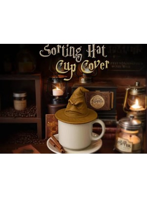 Seçmen Şapka Kupa Bardak Kapağı – Sıcak Içecekler Için Dekoratif ve Koruyucu Kapak