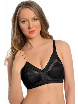 Siyah  Toparlayıcı Sütyen - 502 - Beden 105 Dpmah