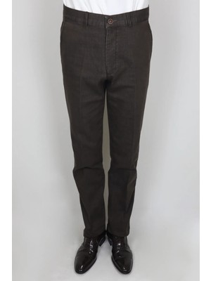 Toricelli Fistan Store Erkek Rahat Kalıp Yandan Cepli Boru Paça Büyük Beden Kışlık Keten Pantolon