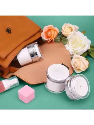 Sanal Trend Doldurulabilir Pompalı Krem Kutusu 50 ml