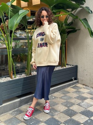 Seda Aslan Butik Midi Boy Saten Etek