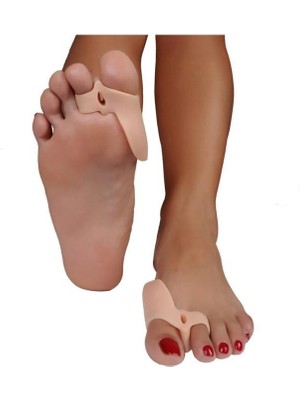 Sanal Trend 2 Parmağa Geçen Ayak Başparmak Kemik Çıkıntısı ve Parmak Düzeltici Makaralı Kemik Koruyucu 1 Çift