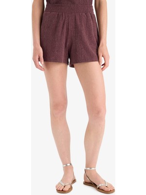 DeFacto Regular Fit Bürümcük Şort F4441AX25SM