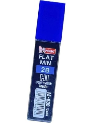 Mikro M-630 Hı Polymer Flat Mın 2b Sınav Eskiz Uç - Tekli