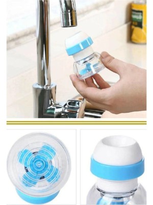 Fırfırlı Musluk Filtresi | Musluk Ucu Su Filtresi | 360 Derece Dönebilen Musluk Tasarruf Filtresi