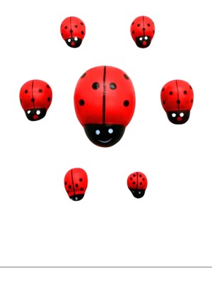 Uğur Böceği Dolap Süsü 7'li ROYALEKS-ALK-130