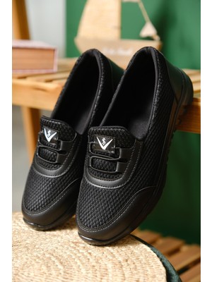 Lesa Günlük Kadın Babet Kolay Giyilebilir Hava Alabilen Hafif Rahat Esnek Spor Ayakkabı