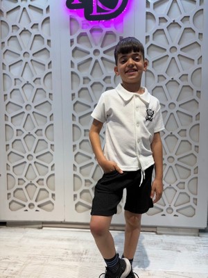 Kısa Kollu Tişört ve Şort '2li Alt Üst Erkek Çocuk Takım