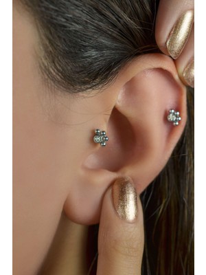 Sacce Scarves & Accessories Pati Şekilli Piercing Tragus Helix Kıkırdak