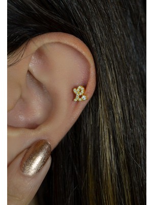 Sacce Scarves & Accessories L Harfi Piercing Helix Kıkırdak Lob Tragus