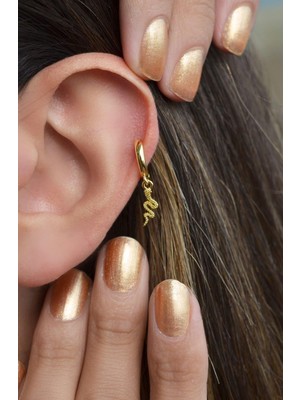 Sacce Scarves & Accessories Yılan Helix Piercing Kıkırdak Küpesi