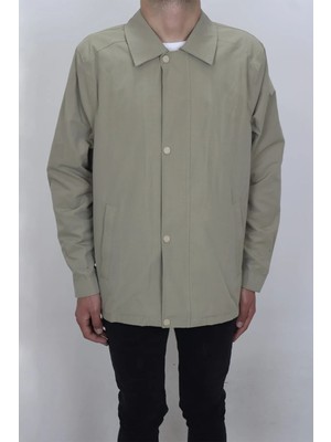 Marco Muratti Fistan Store Erkek Ceket Yaka Klasik Kesim Rahat Kalıp Fermuar ve Çıtçıtlı Yazlık Mont