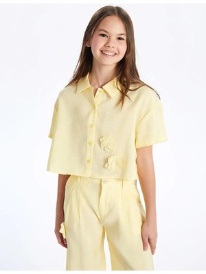 Lcw Kids  Çiçekli Kız Çocuk Gömlek  (S5)