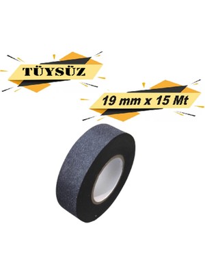 Tüysüz Bez Bant Elektrik Kablo Bandı 19 mm x 15 Metre 1 Adet