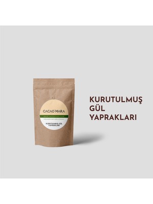 Cacaomara Kakaoya Yakışan Baharatlar Kurutulmuş Gül Yaprakları