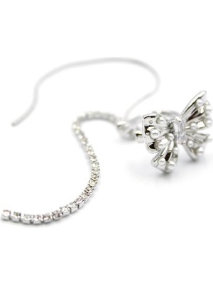 Kelebek Kıkırdak Küpe - Gümüş